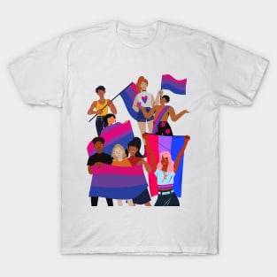 Bisexual pride T-Shirt